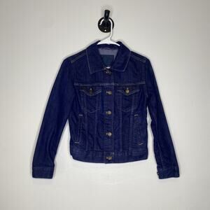 Patagonia Iron Clad Organic Cotton Womens Denim Jean Trucker Jacket - XS